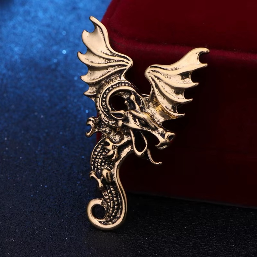 Dragon Brooch Pin - Picture 4 of 6